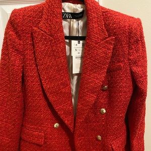 Zara Textured Blazer